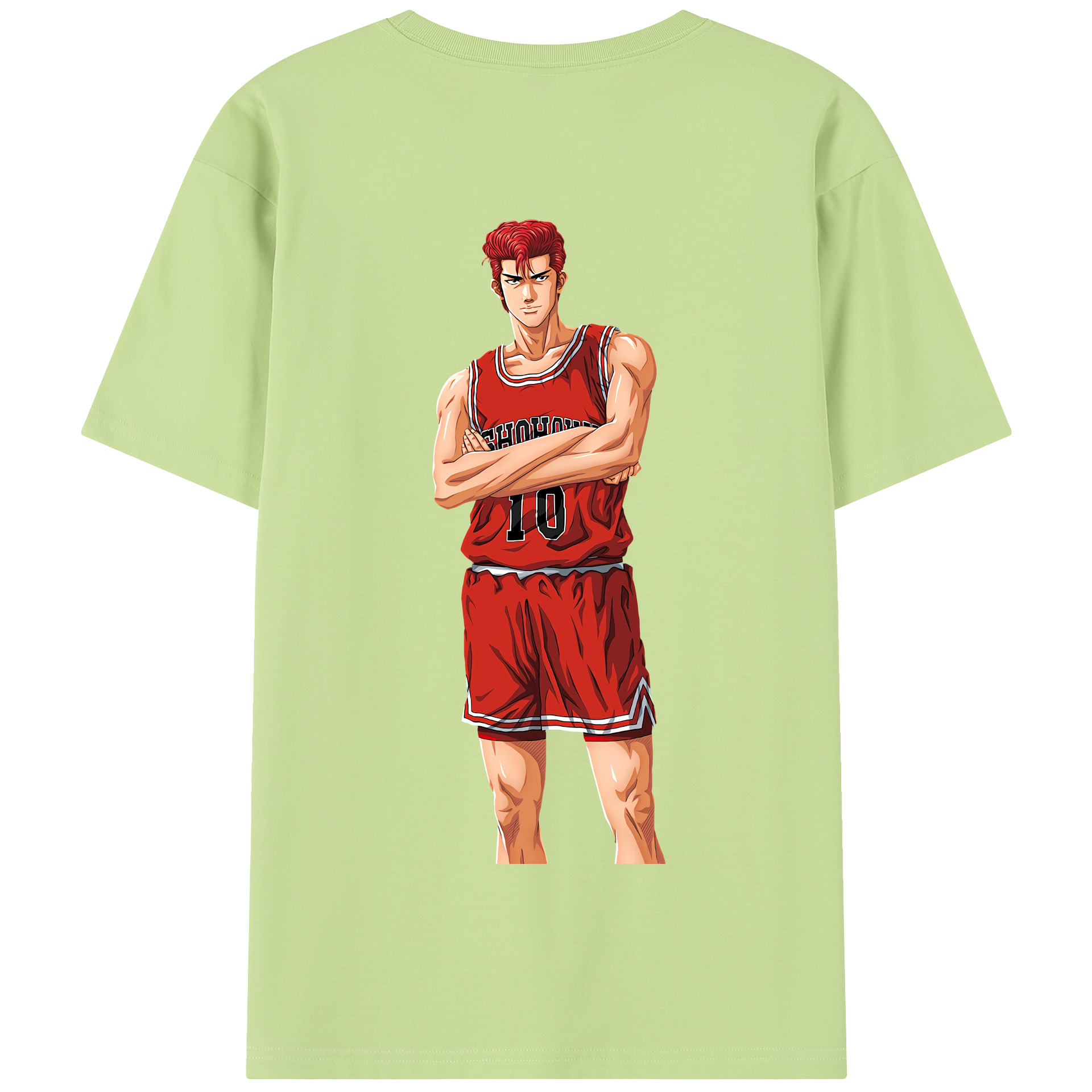 SLAM DUNK／スラムダンク 綿100％半袖Tシャツ（背面プリント）